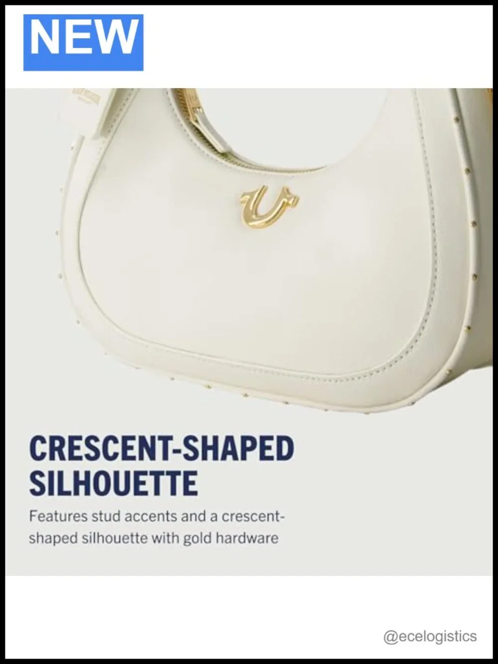 Faux Leather Crescent Hobo Bag With Adjustable Chain Strap